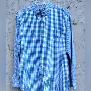 CHAPS BUTTON DOWN SHIRT.  SZ LG